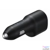 Kép 2/4 - Samsung autós töltő USB A (15W) USB C (25W),Fekete