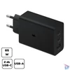 Kép 1/4 - Sam hálózati trio adapter,65W PD USB-C, Fekete