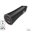 Kép 1/4 - Xiaomi Mi Dual-Port 37W autós töltő, USB