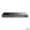 Kép 1/2 - TP-LINK Switch 18x1000Mbps (16xPOE+) +2xGigabit SFP kombó Fémházas Easy Smart (Omada), ES220GMP