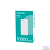 Kép 6/6 - A-Data C100 10000mAh PowerBank White