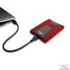 Kép 5/6 - A-Data 2TB 2,5" USB3.1 HD650 Red külső HDD