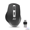 Kép 1/4 - ACT AC5145 Wireless Multi Connect Mouse 2400 DPI Black egér