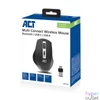 Kép 2/4 - ACT AC5145 Wireless Multi Connect Mouse 2400 DPI Black egér