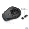 Kép 4/4 - ACT AC5145 Wireless Multi Connect Mouse 2400 DPI Black egér