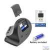 Kép 3/9 - ACT A5515 Ergonomic Wireless Bluetooth Mouse Black egér