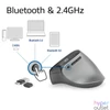 Kép 4/9 - ACT A5515 Ergonomic Wireless Bluetooth Mouse Black egér