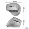Kép 8/9 - ACT A5515 Ergonomic Wireless Bluetooth Mouse Black egér