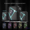 Kép 4/5 - Advance Soundphonics 11W RMS RGB Bluetooth Speaker Black hangszóró