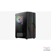 Kép 1/6 - Aerocool Mecha ARGB Tempered Glass Black gépház
