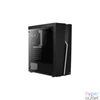 Kép 3/6 - Aerocool Bolt Mini Tempered Glass RGB Black gépház