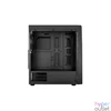 Kép 4/6 - Aerocool Bolt Mini Tempered Glass RGB Black gépház