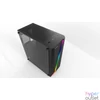 Kép 3/8 - AIO Lumina Gamer Tempered Glass Black gépház