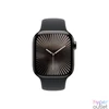 Kép 2/2 - Apple Watch S10 Cellular 42mm Slate Titanium Case with Black Sport Band S/M okosóra