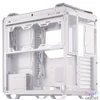Kép 5/12 - Asus TUF Gaming GT502 Tempered Glass White gépház