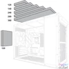 Kép 15/15 - Asus Prime AP201 Tempered Glass White gépház