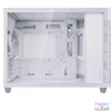 Kép 4/15 - Asus Prime AP201 Tempered Glass White gépház