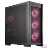 Kép 5/12 - Asus TUF Gaming GT302 ARGB Tempered Glass Black gépház