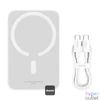 Kép 1/4 - Baseus Magnetic Mini 6000mAh Powerbank White