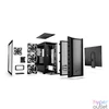 Kép 4/11 - Be quiet! Shadow Base 800 FX Tempered Glass Black gépház