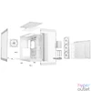 Kép 5/9 - Be quiet! Light Base 900 DX Tempered Glass White gépház