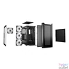 Kép 4/8 - Be quiet! Pure Base 501 LX Tempered Glass Black gépház