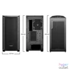 Kép 2/11 - Be quiet! Shadow Base 800 DX Tempered Glass Black gépház