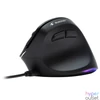 Kép 2/5 - Bluestork M-WL-ERGO-LUMI Wireless Mouse Black egér