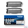 Kép 1/3 - Brother TN2320TWIN Black toner