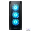 Kép 2/7 - Chieftec Apex Tempered Glass Black gépház