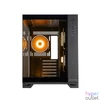 Kép 2/8 - Chieftec Visio Tempered Glass Black gépház
