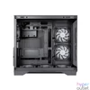 Kép 3/8 - Chieftec Visio Tempered Glass Black gépház