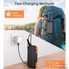 Kép 5/6 - Choetech  B658 10000mAh Solar PowerBank Black/Orange