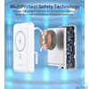 Kép 6/8 - Choetech  B663 10000mAh Powerbank White