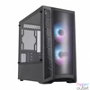 Kép 1/7 - Cooler Master MB320L ARGB with Controller Tempered Glass Black gépház