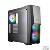 Kép 1/9 - Cooler Master MasterBox MB500 ARGB Tempered Glass Black gépház