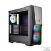 Kép 2/9 - Cooler Master MasterBox MB500 ARGB Tempered Glass Black gépház