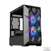 Kép 3/5 - Cooler Master MasterBox TD300 Mesh ARGB Tempered Glass Black gépház