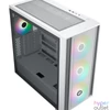 Kép 2/4 - Cooler Master MasterBox 600 Tempered Glass White gépház