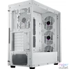 Kép 3/4 - Cooler Master MasterBox 600 Tempered Glass White gépház