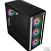 Kép 2/4 - Cooler Master MasterBox 600 Tempered Glass Black gépház