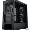 Kép 3/4 - Cooler Master MasterBox 600 Tempered Glass Black gépház