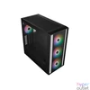 Kép 1/5 - Cooler Master MasterBox MB600L Tempered Glass Black gépház