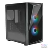 Kép 2/5 - Cooler Master CMP 320 Tempered Glass Black gépház