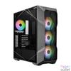 Kép 2/6 - Cooler Master TD500 MAX RGB Tempered Glass Black gépház