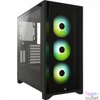 Kép 1/13 - Corsair iCUE 4000X RGB Tempered Glass Black gépház