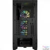 Kép 10/13 - Corsair iCUE 4000X RGB Tempered Glass Black gépház