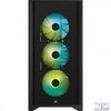 Kép 2/13 - Corsair iCUE 4000X RGB Tempered Glass Black gépház