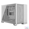 Kép 1/5 - Corsair 2500D Airflow Tempered Glass White gépház