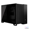 Kép 1/5 - Corsair 2500D Airflow Tempered Glass Black gépház